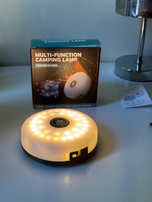 2-in-1 Camping Light String 32-foot String